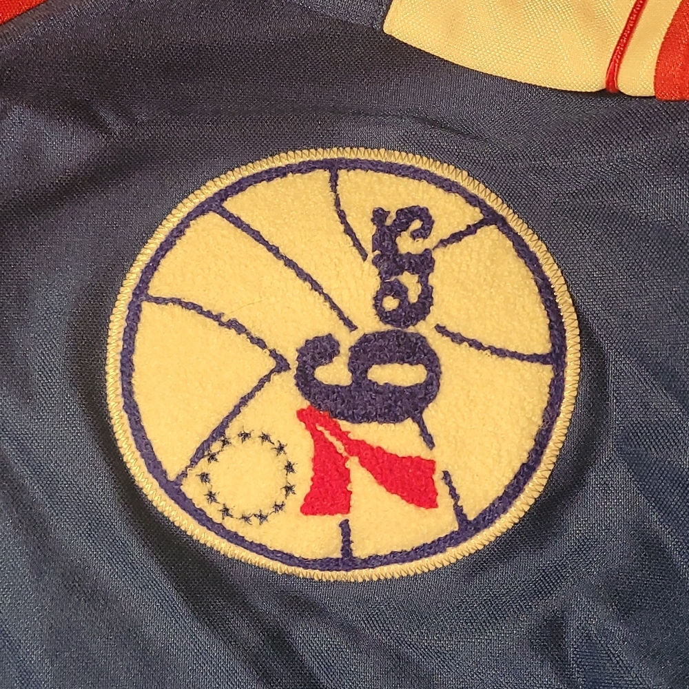 COPY - 76ers Hardwood Classics Jacket - Picture 8 of 9